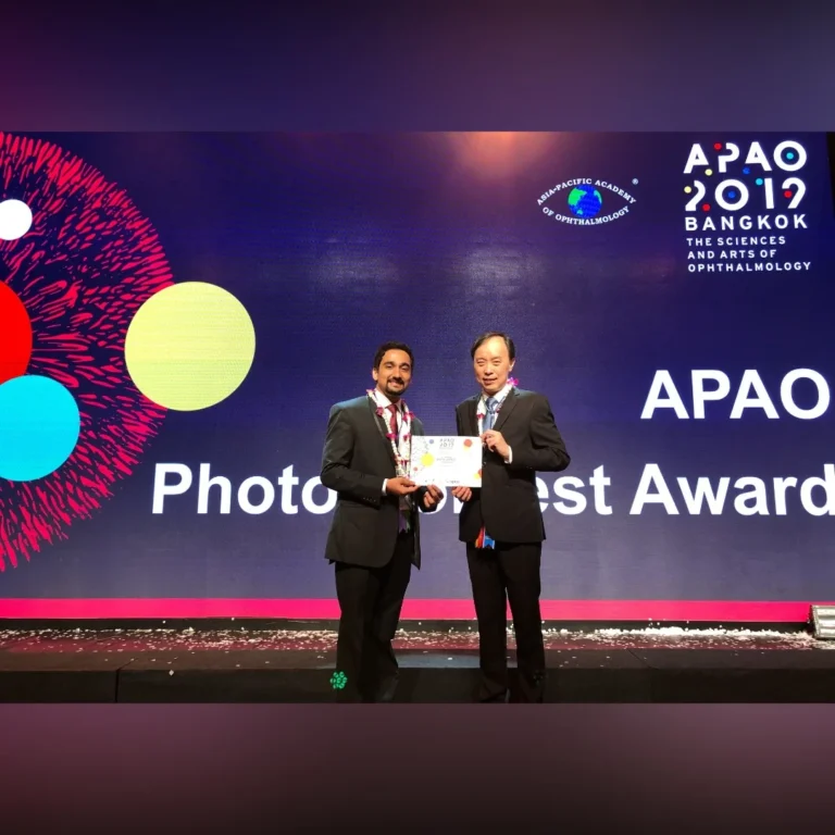 Dr. Saurabh Deshmukh wins Ophthalmic Photography Award at Asia-Pacific Academy of Ophthalmology (APAO) Congress in Bali, Indonesia