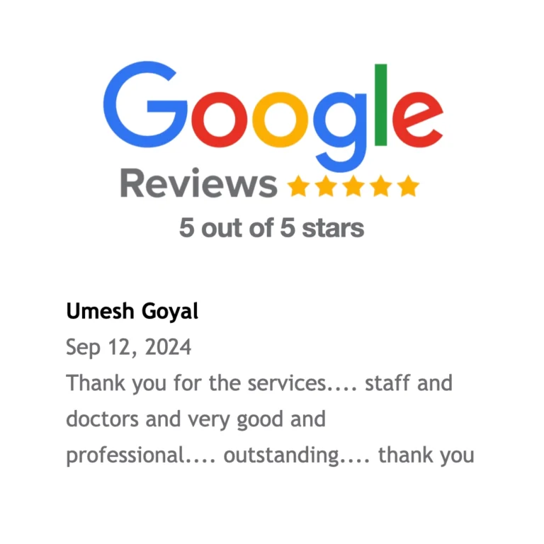 Cataract surgery review for Dr. Krati Gupta - Cataract Specialist Bhopal