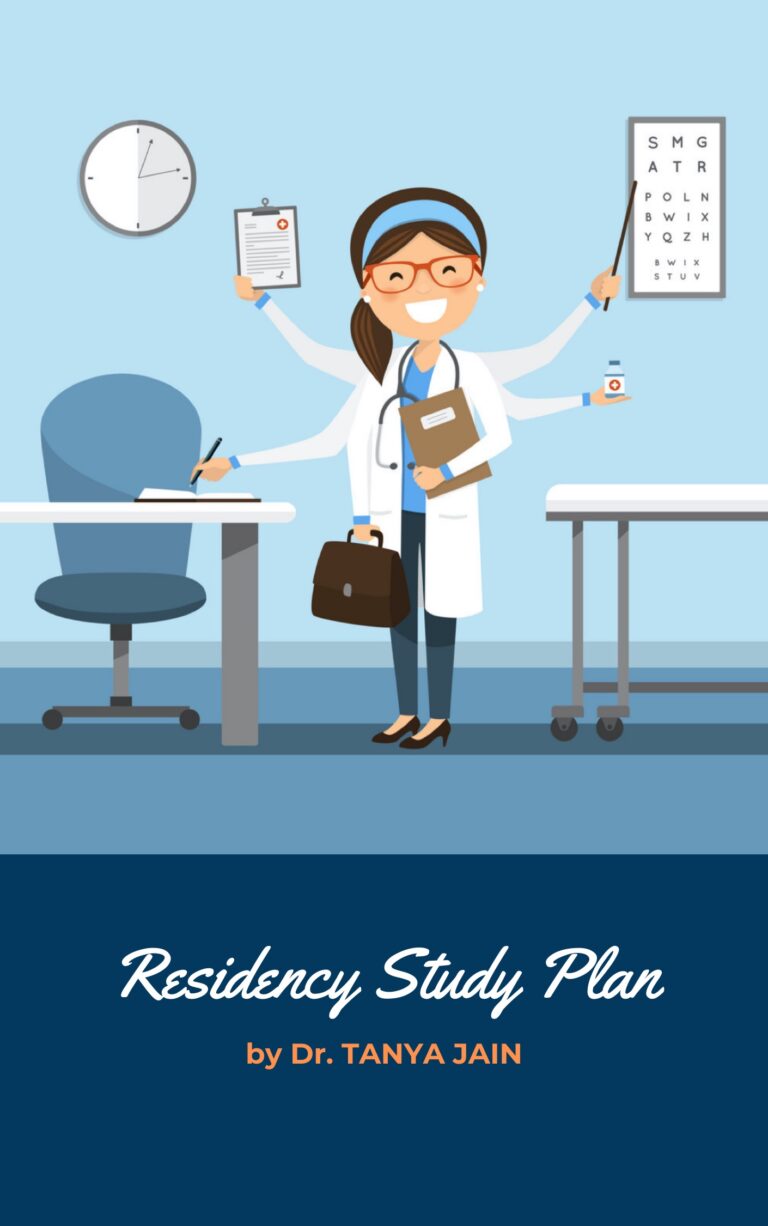 Residency study plan