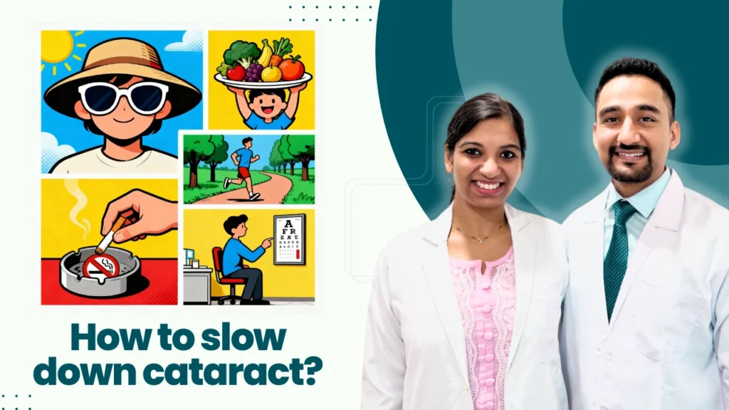 How to slow down cataract