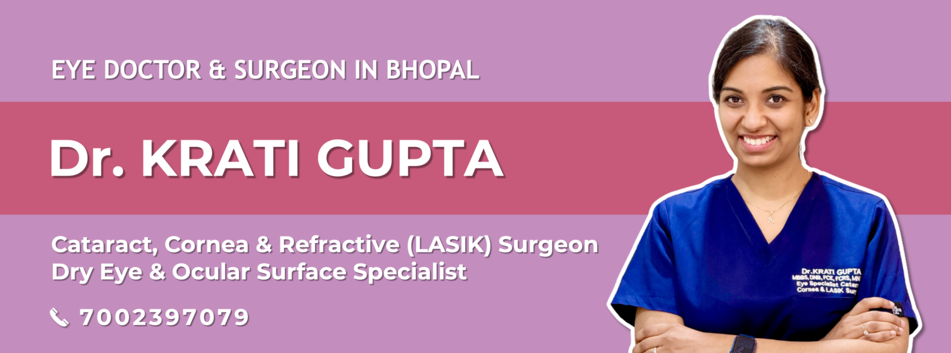Dr. Krati Gupta | Cataract, Cornea, LASIK, and Dry Eye Specialist in Bhopal1